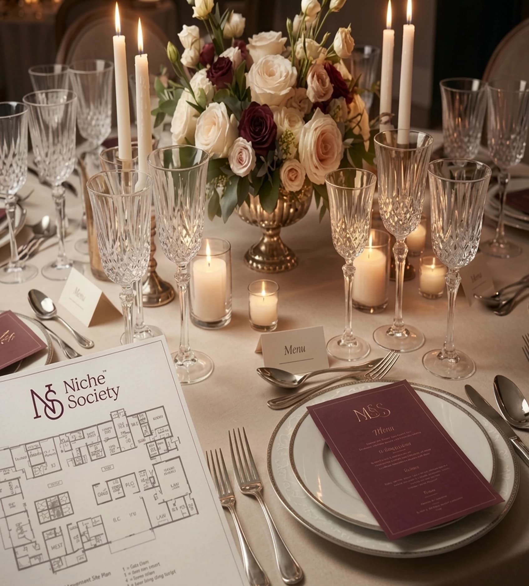 Niche Society concierge ready to celebrate with guests