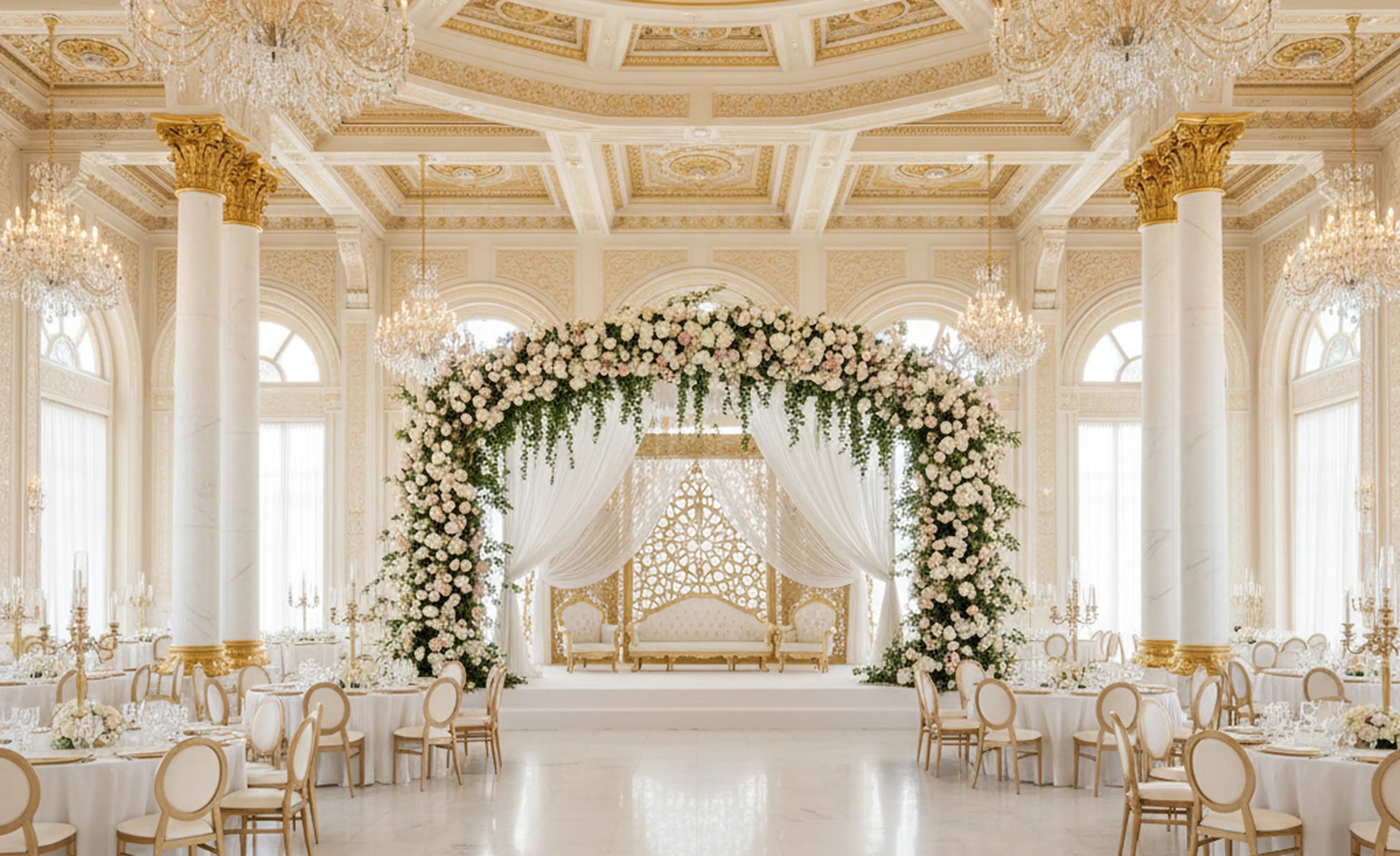 Luxury ballroom event at Niche Society